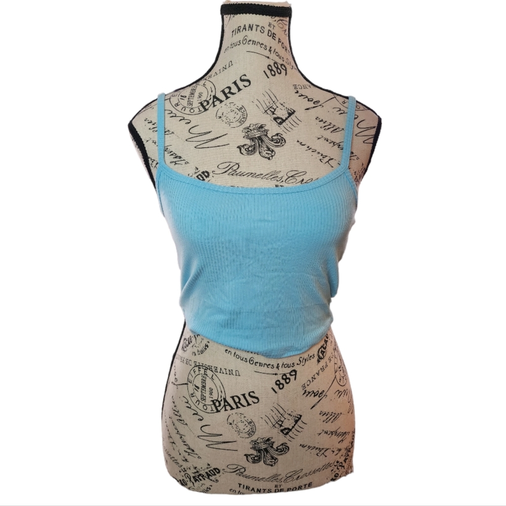 NWT Nordstrom BP Cami Blue Glaze Size Small
